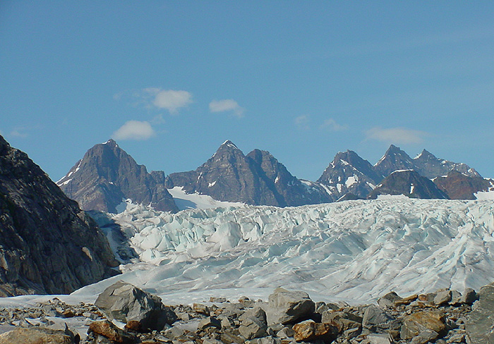 At the 2000 ft. Elevation of Herbert Glacier.