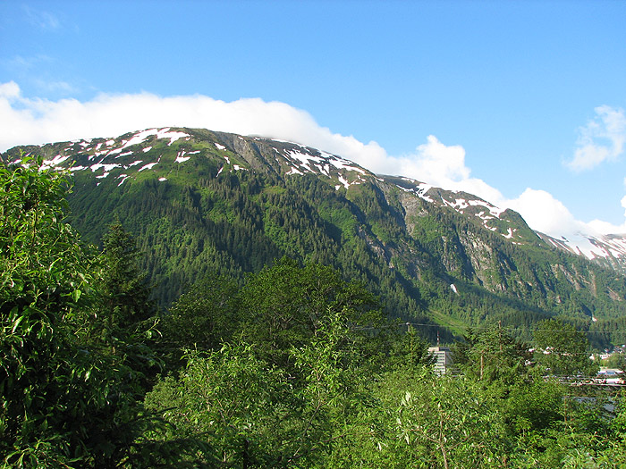 Mt. Juneau on the Last Day of Spring.