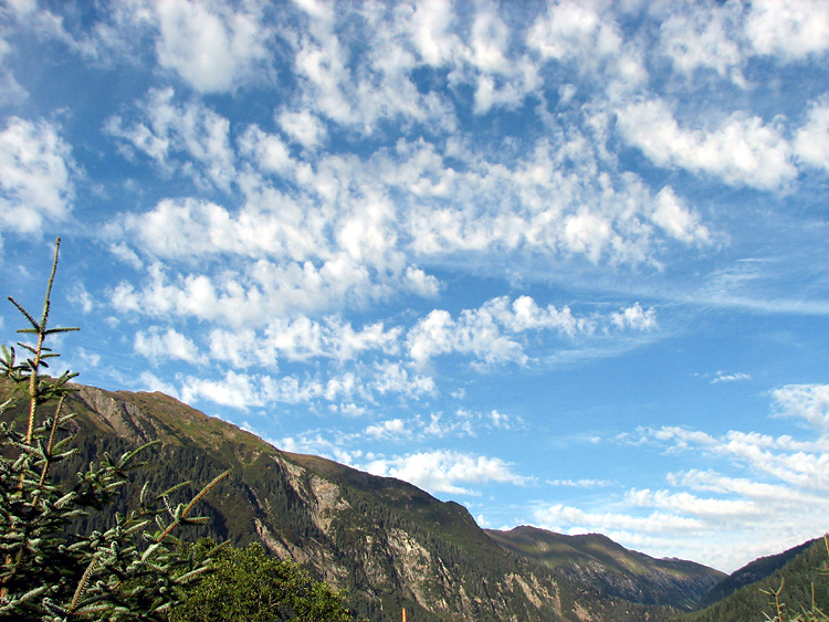 Sky and Mt. Juneau and Mt. Juneau Ridge.