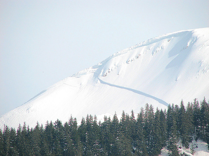 North End of Gold Ridge on Mt. Roberts.